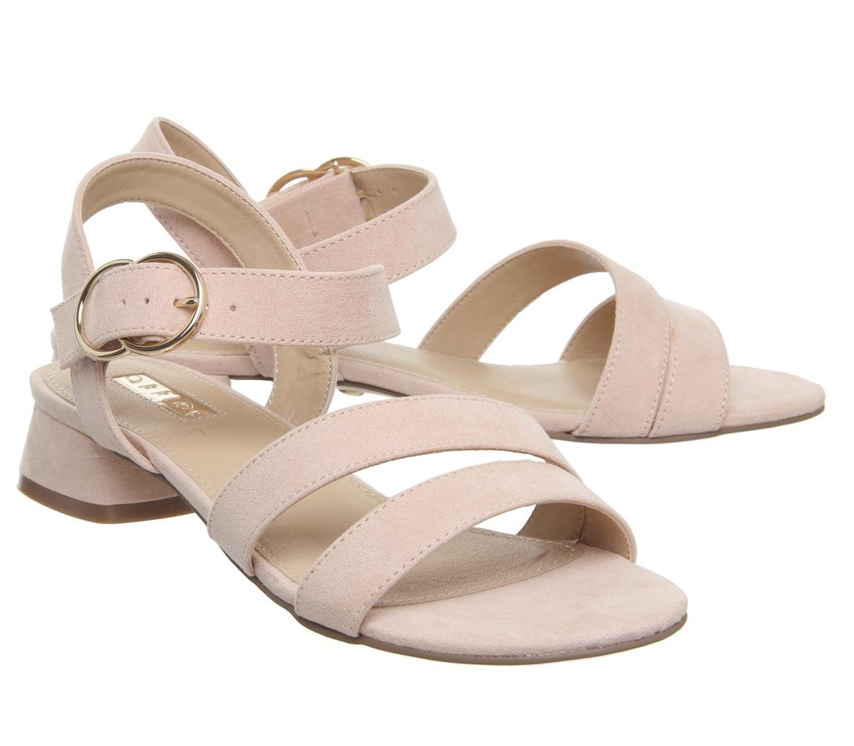 OFFICEMaria Sandal With Flared HeelsBeige