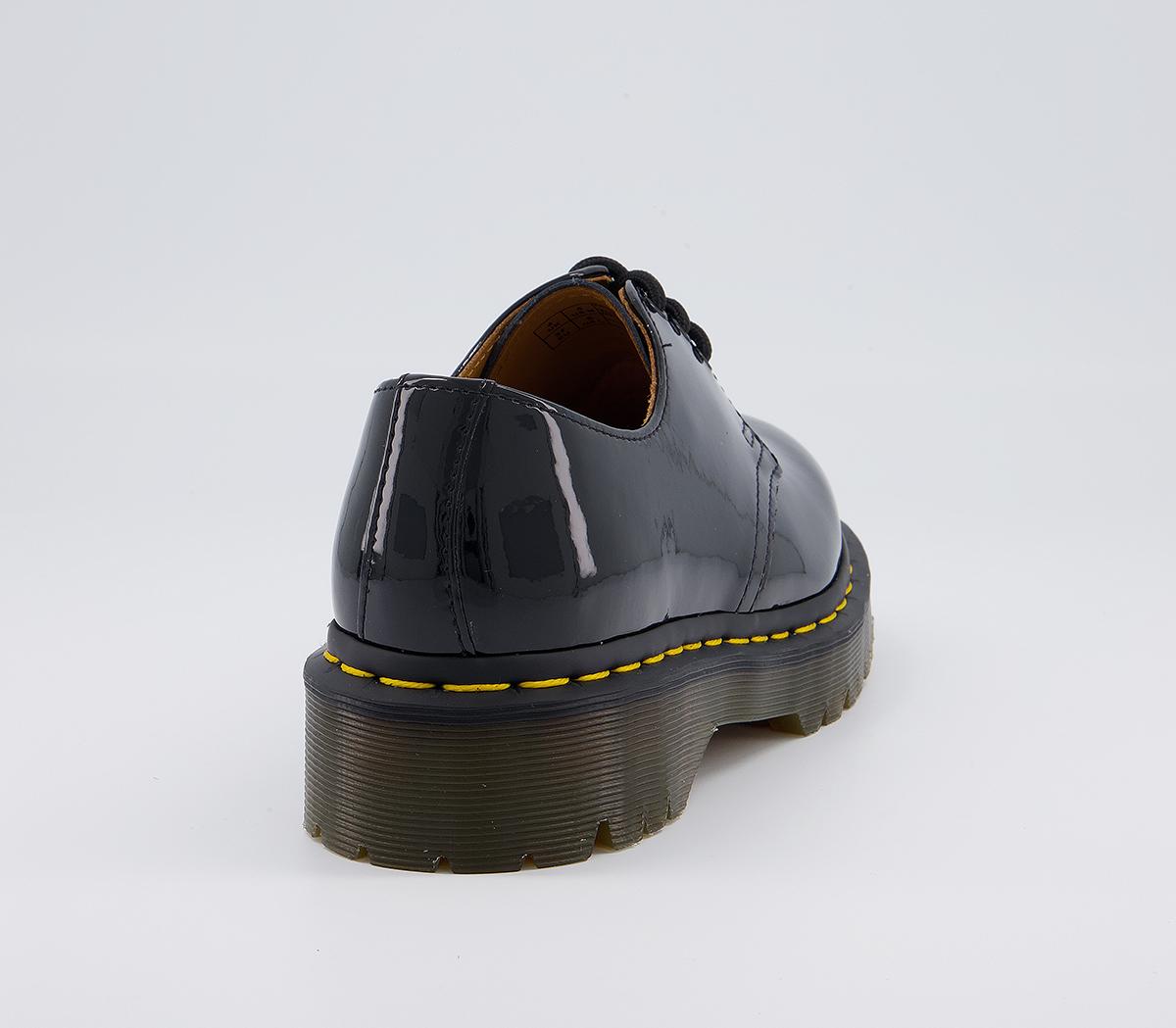Dr. Martens Bex Shoes Black Patent - Flat Shoes for Women