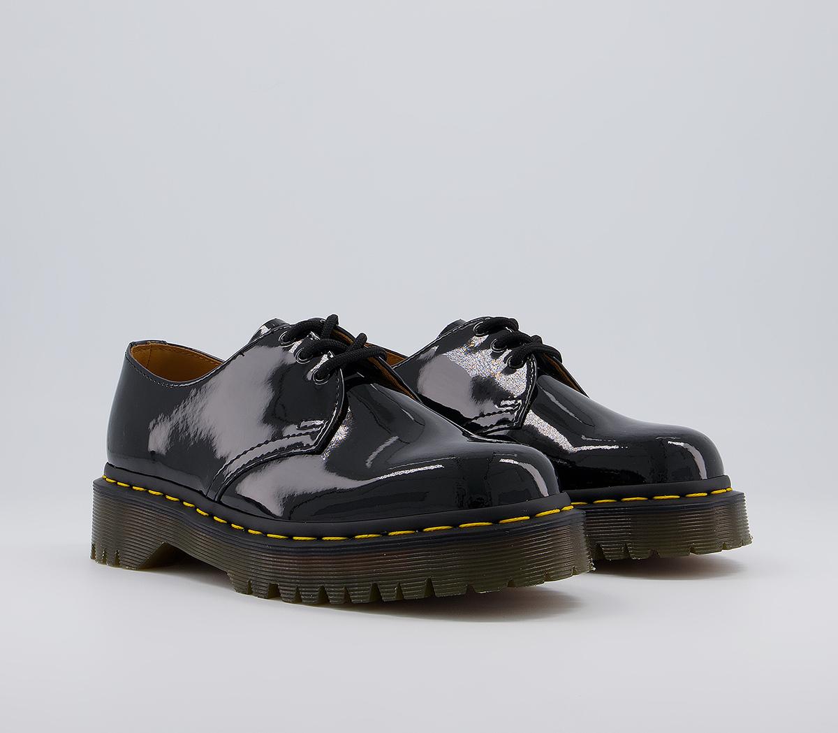 Dr. Martens Bex Shoes Black Patent - Flat Shoes for Women