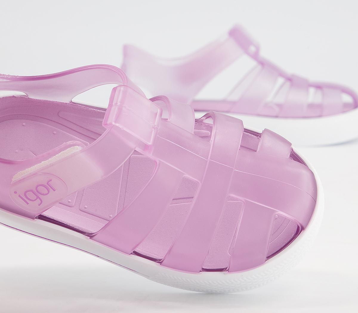 Igor Star Sandals Igor Star Sandals Clear Lilac
