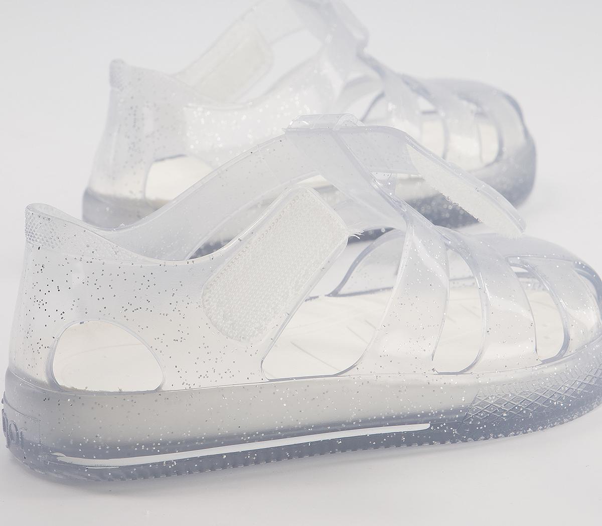 Igor Star Sandals Igor Star Sandals Clear Glitter