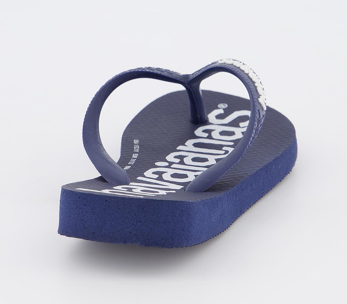 HavaianasKids Top Flip Flops HavaianasKids Top Flip FlopsNavy Logomania