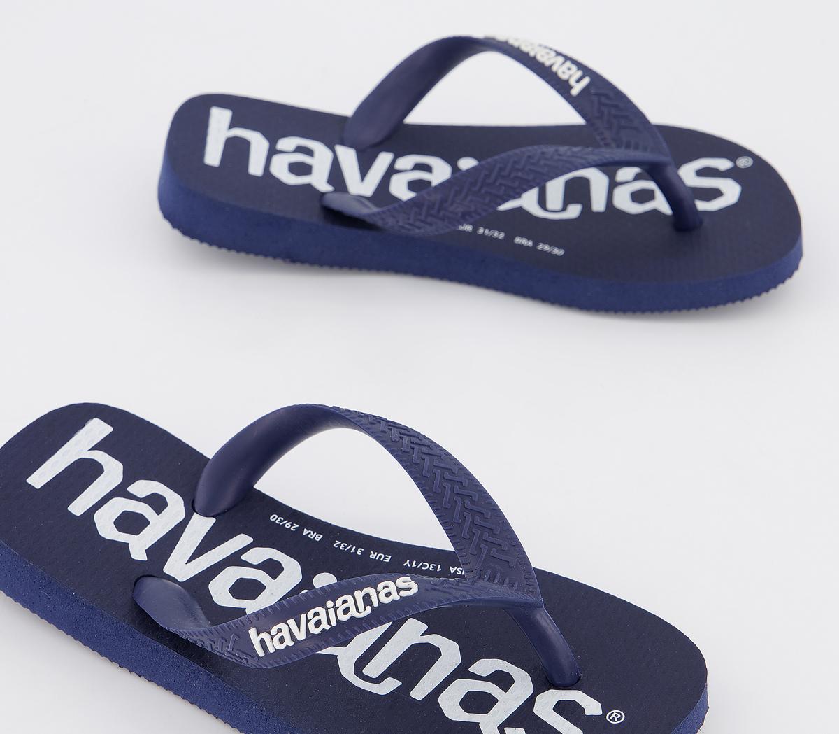 HavaianasKids Top Flip Flops HavaianasKids Top Flip FlopsNavy Logomania