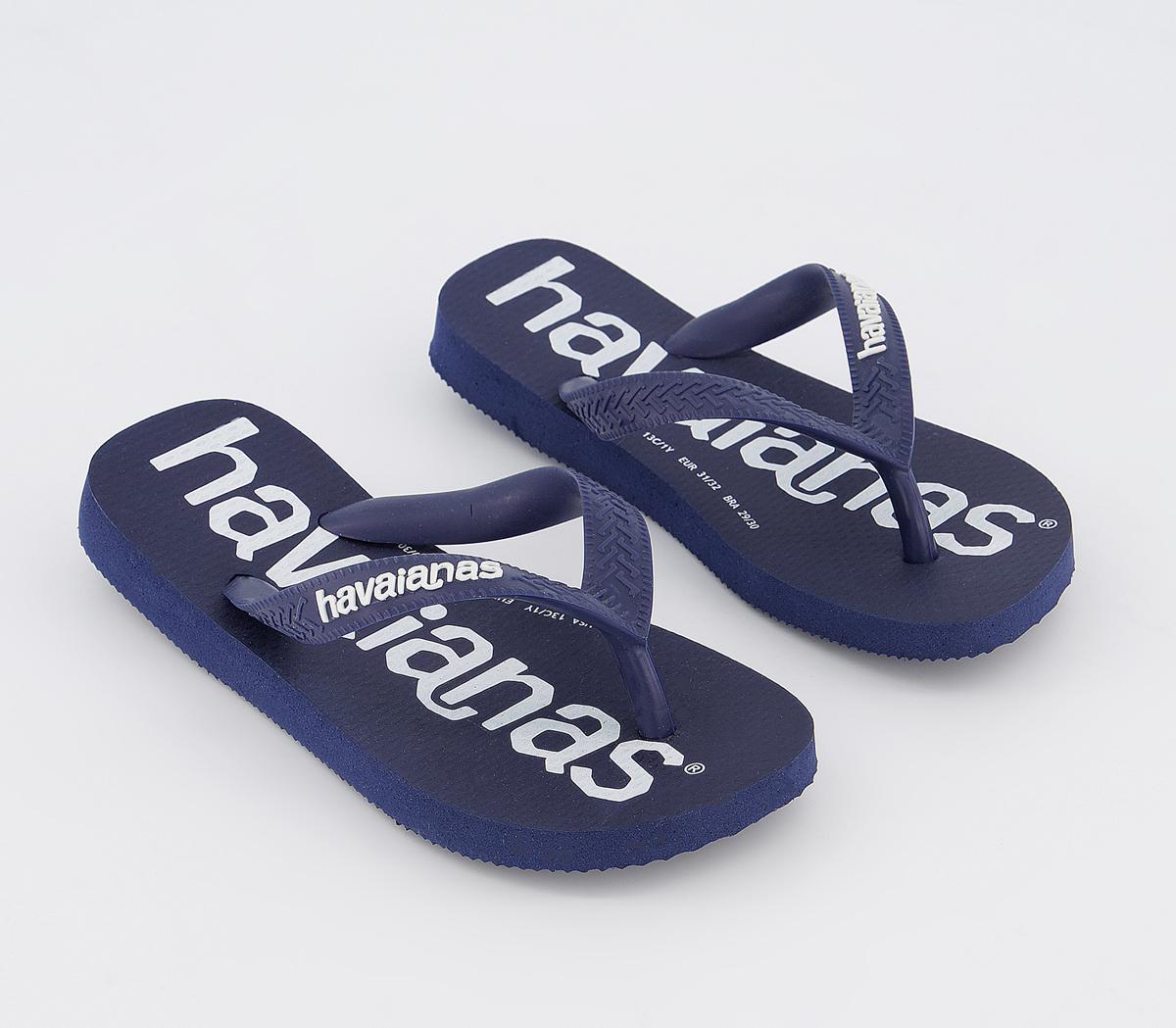 HavaianasKids Top Flip Flops HavaianasKids Top Flip FlopsNavy Logomania