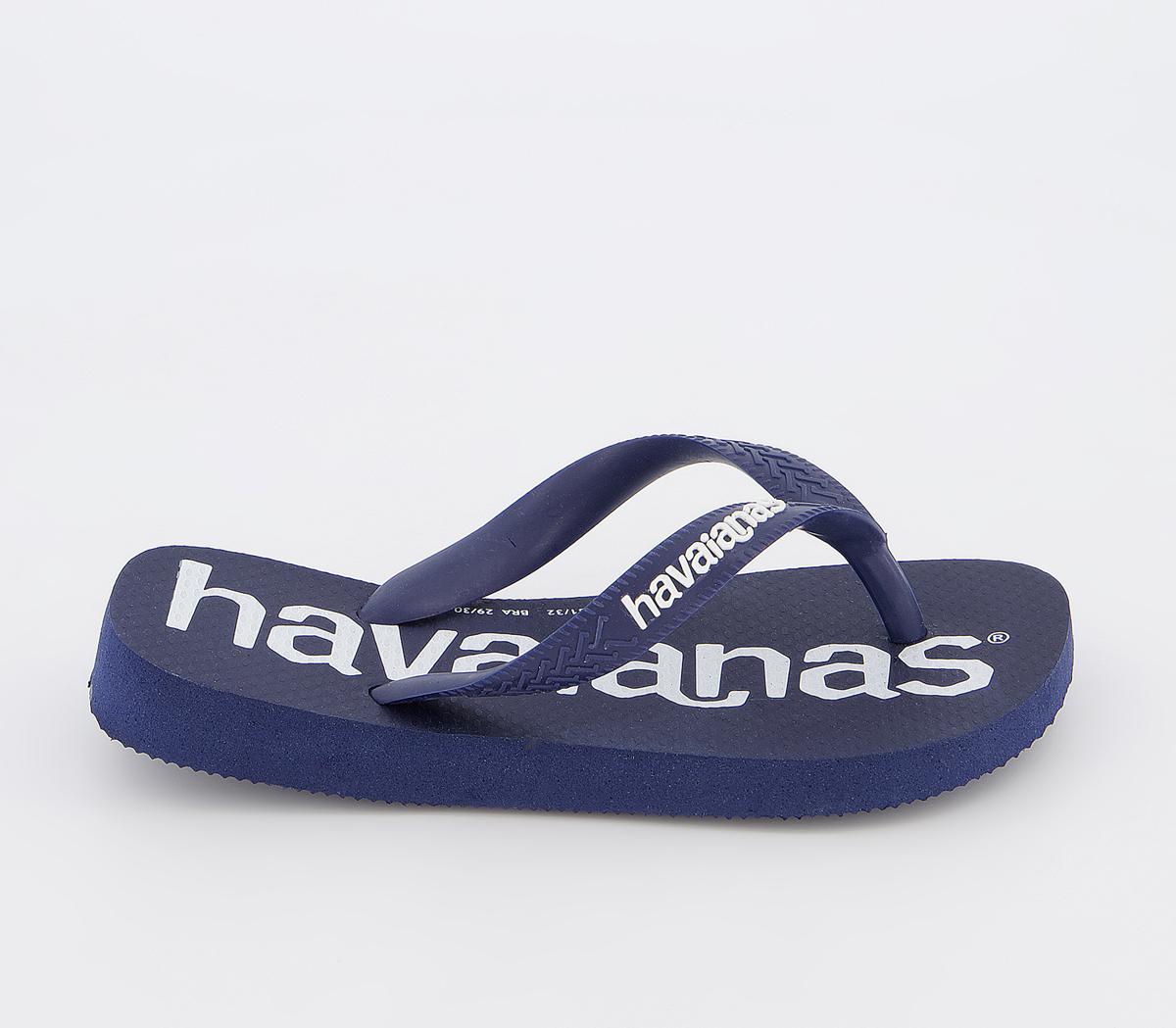 HavaianasKids Top Flip Flops HavaianasKids Top Flip FlopsNavy Logomania