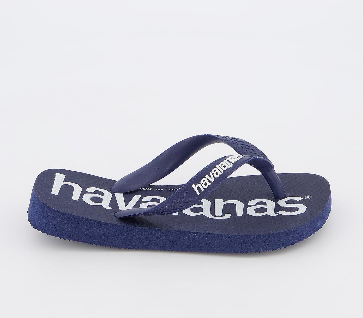 HavaianasKids Top Flip FlopsNavy Logomania