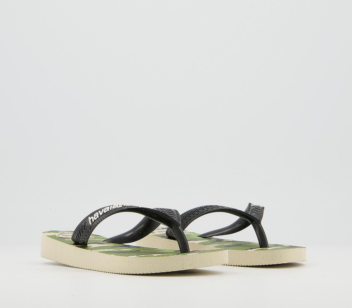 HavaianasKids Top Flip FlopsCamo Beige Black
