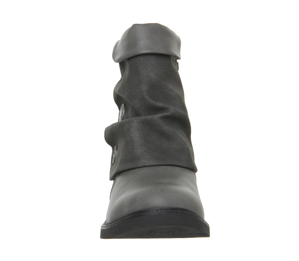 Blowfish MalibuVynn Button BootCharcoal Tombstone