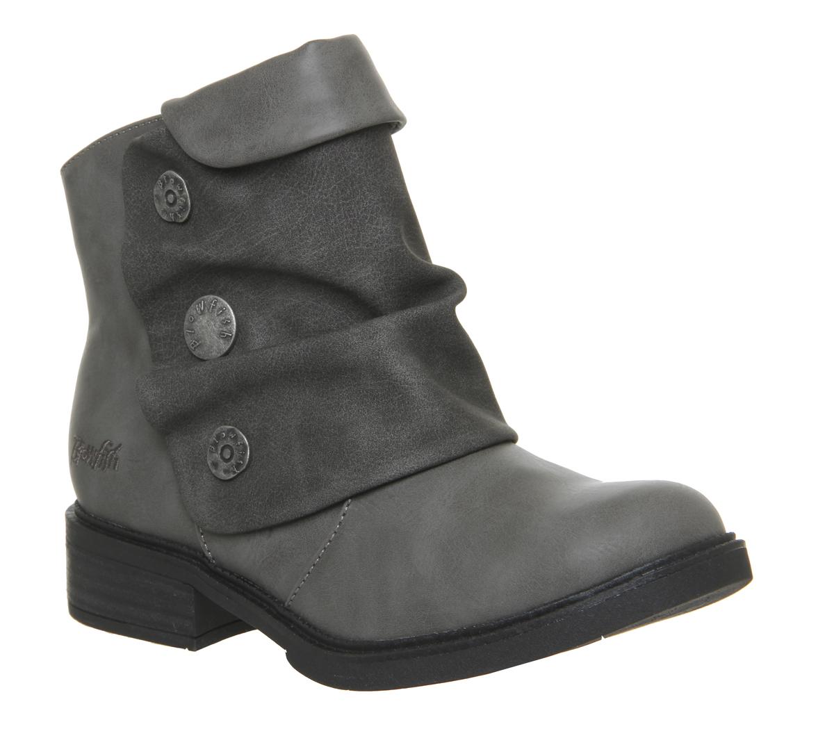 Blowfish MalibuVynn Button BootCharcoal Tombstone