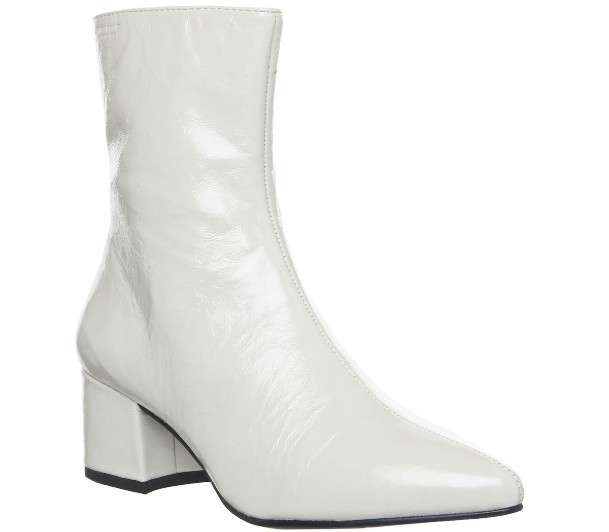 Womens Boots Vagabond Mya Patent Boot Vagabond Mya Wine Sock Boots