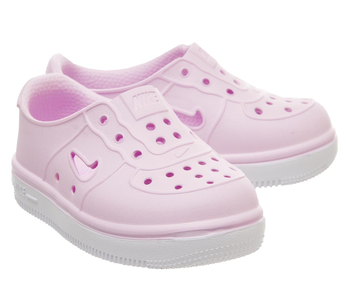 Nike Air Force Foam Toddler Shoes Pink Foam White Unisex