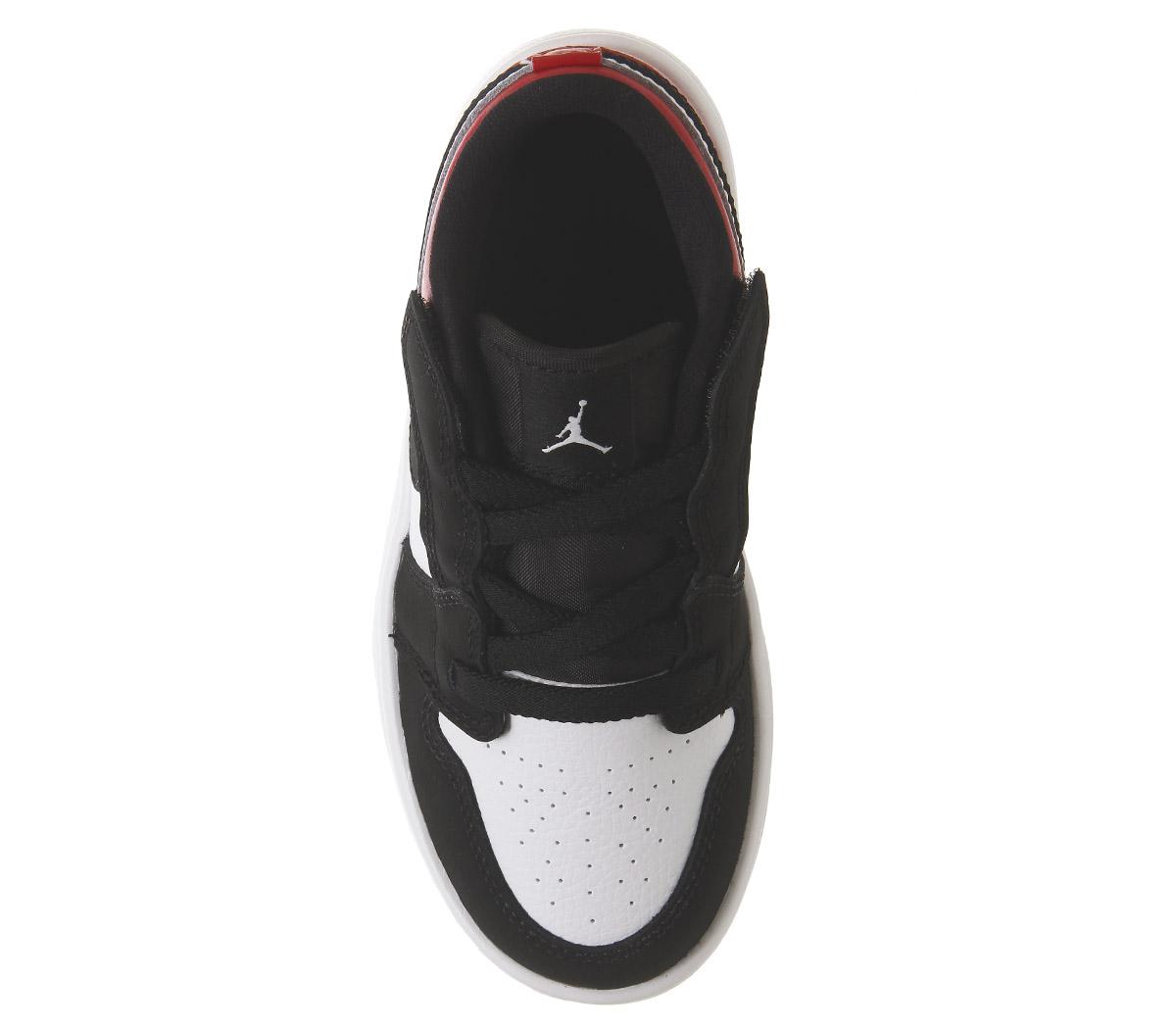 JordanJordan 1 Low Ps TrainersWhite Black Gym Red