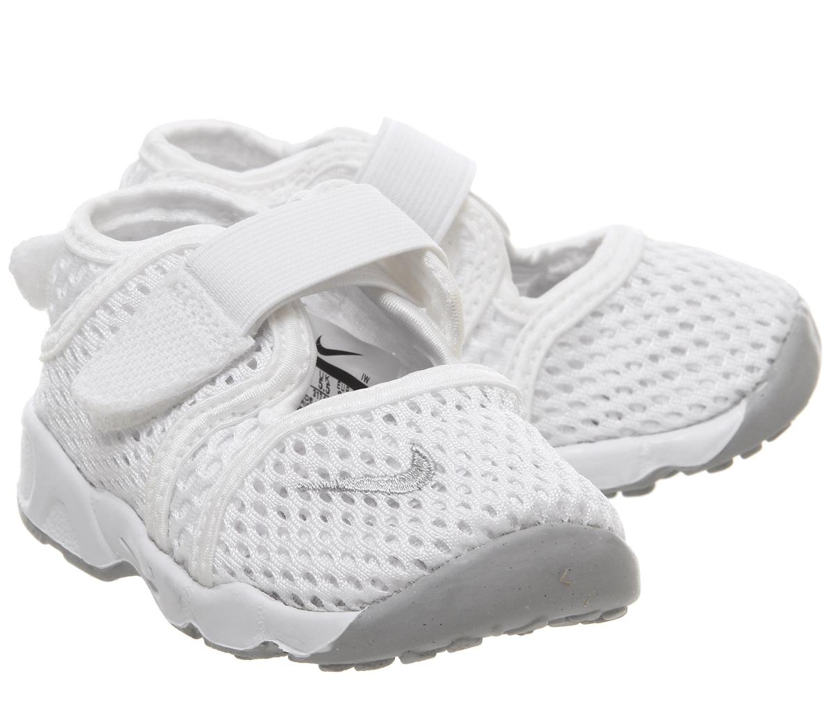 NikeRift Infant Trainers NikeRift Infant TrainersWhite Wolf Grey