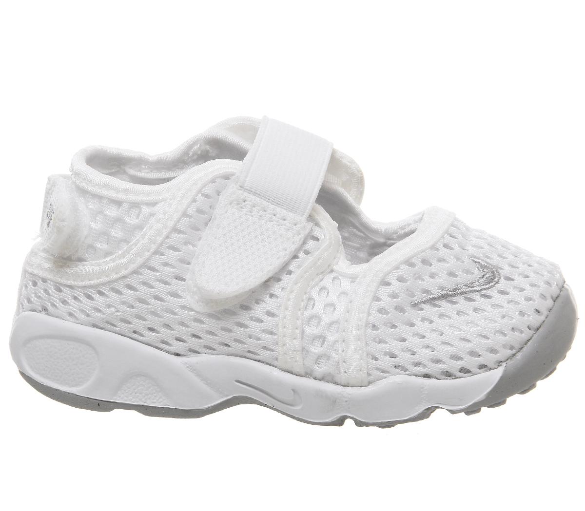 NikeRift Infant Trainers NikeRift Infant TrainersWhite Wolf Grey