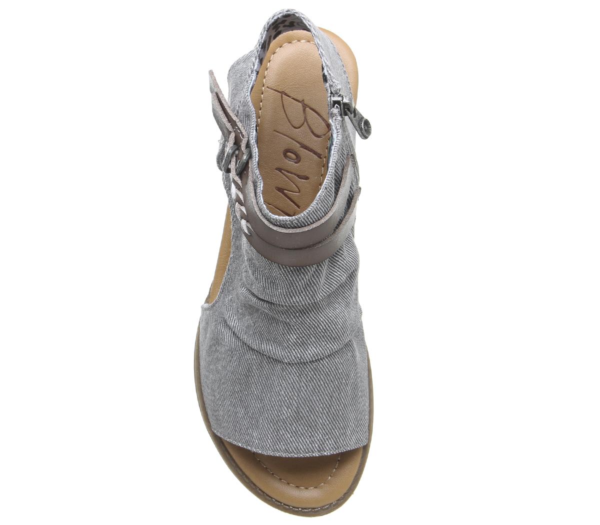 Blowfish MalibuBlumoon SandalSmokey Twill Steel