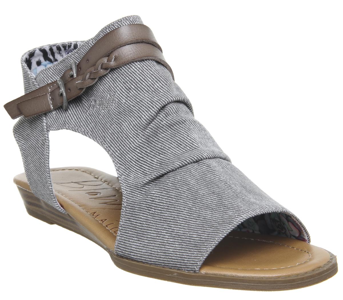 Blowfish MalibuBlumoon SandalSmokey Twill Steel