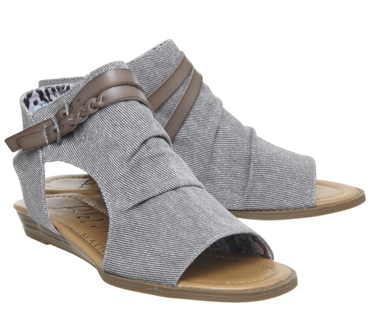 Blowfish MalibuBlumoon SandalSmokey Twill Steel
