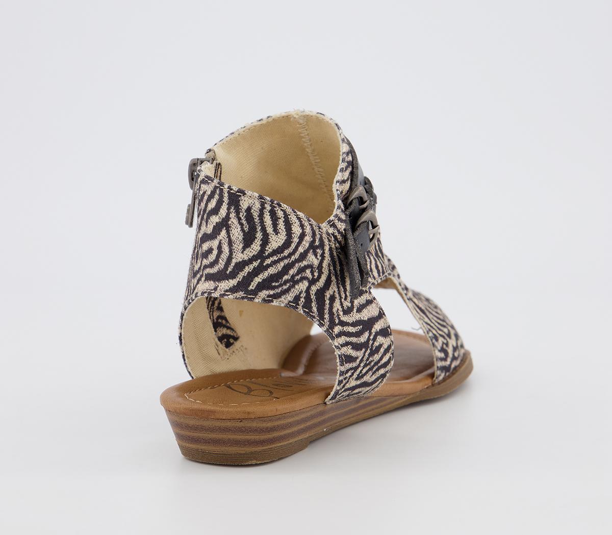 Blowfish MalibuBlumoon SandalsZebra