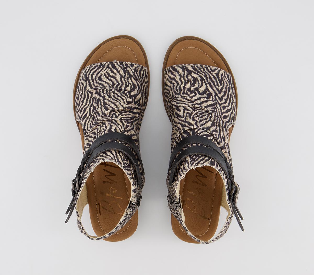 Blowfish Malibu Blumoon Sandal Zebra - Women’s Sandals