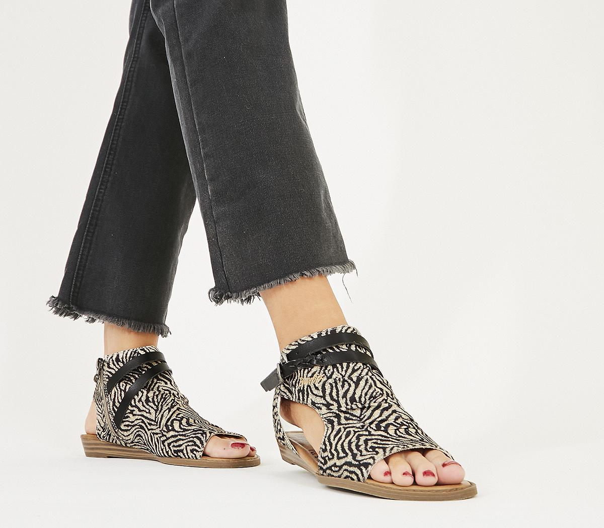 Blowfish Malibu Blumoon Sandal Zebra - Women’s Sandals