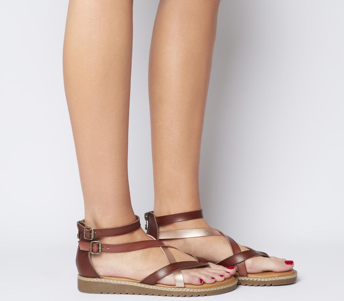 Blowfish Malibu Ohio Sandal Brown Rose Gold Clay Women s Sandals