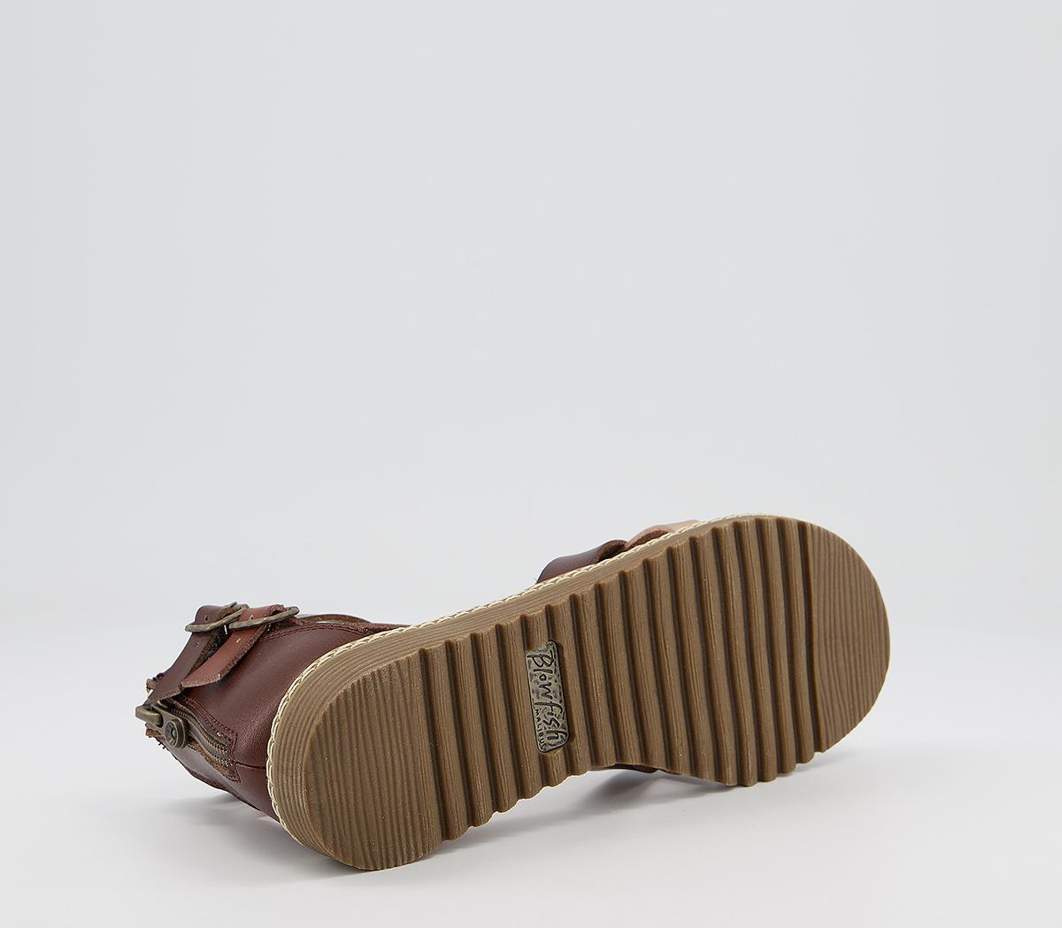 Blowfish MalibuOhio SandalBrown Rose Gold Clay