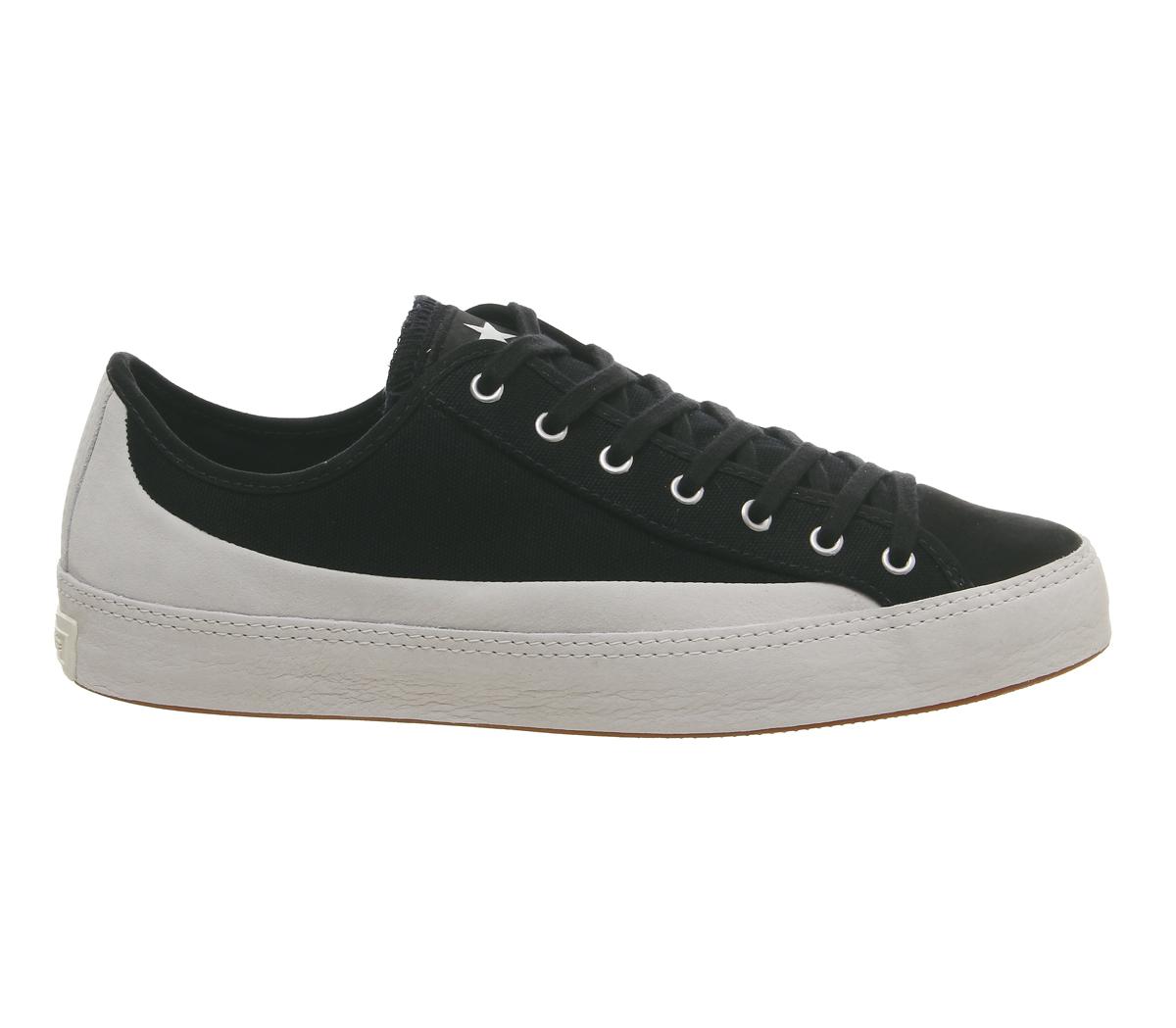 ConverseSasha OxBlack White