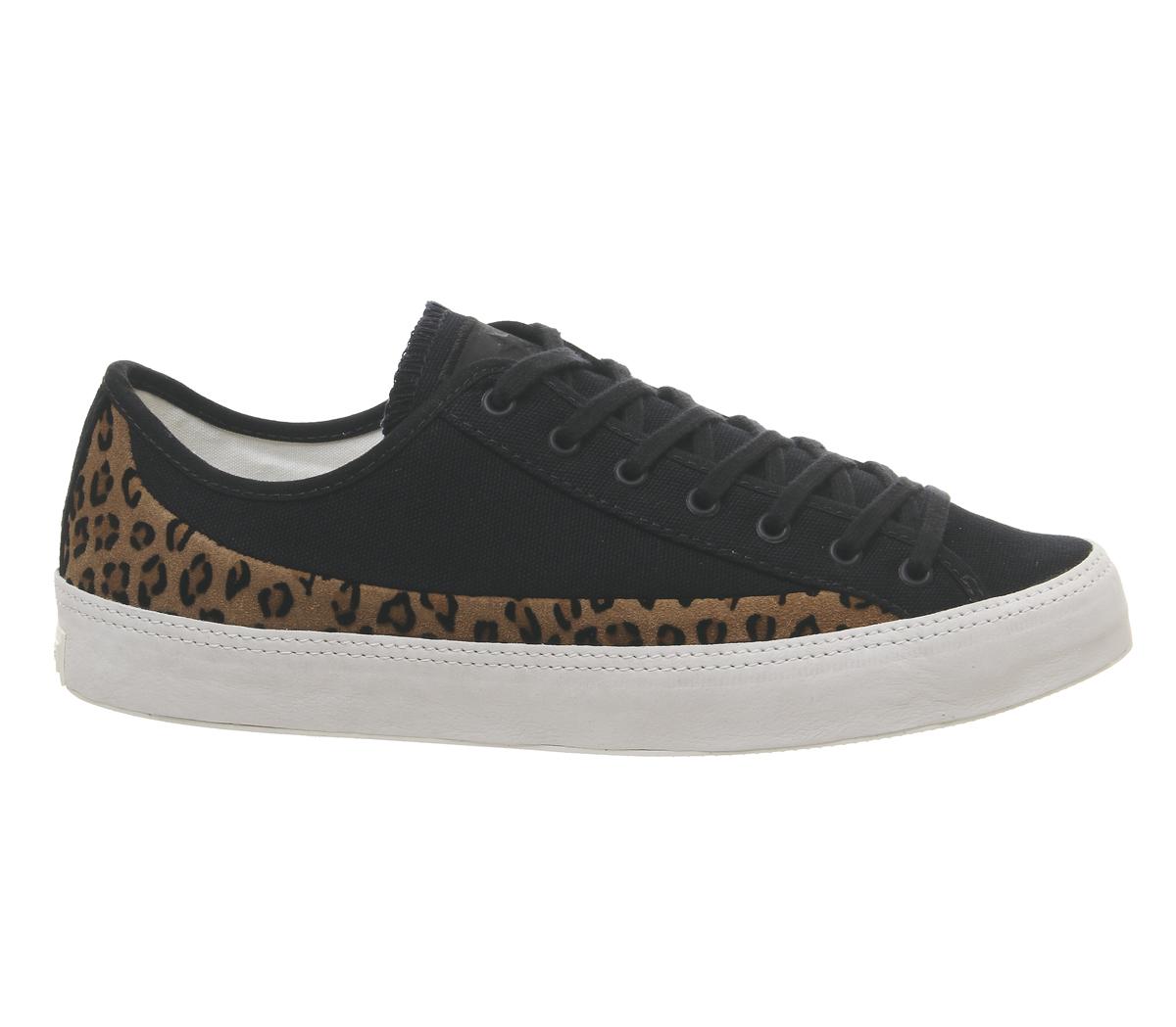 ConverseSasha OxBlack Leopard