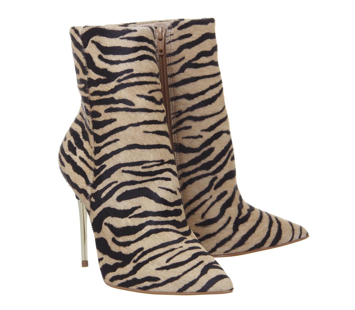 OFFICEAspire Metal Heel Point BootTiger Cow Hair