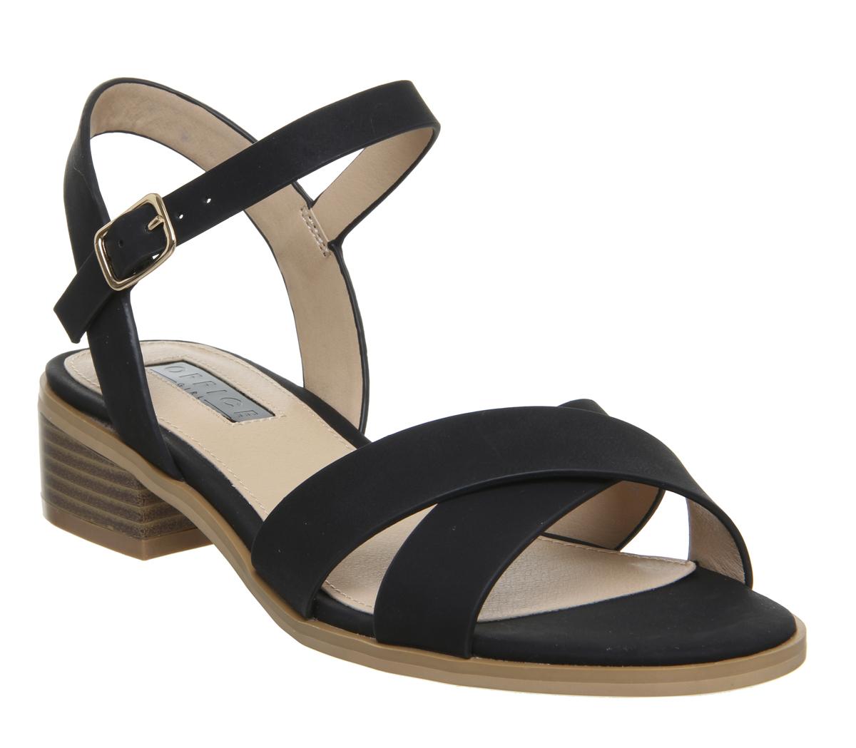 OFFICEMeasure Casual Mid SandalBlack