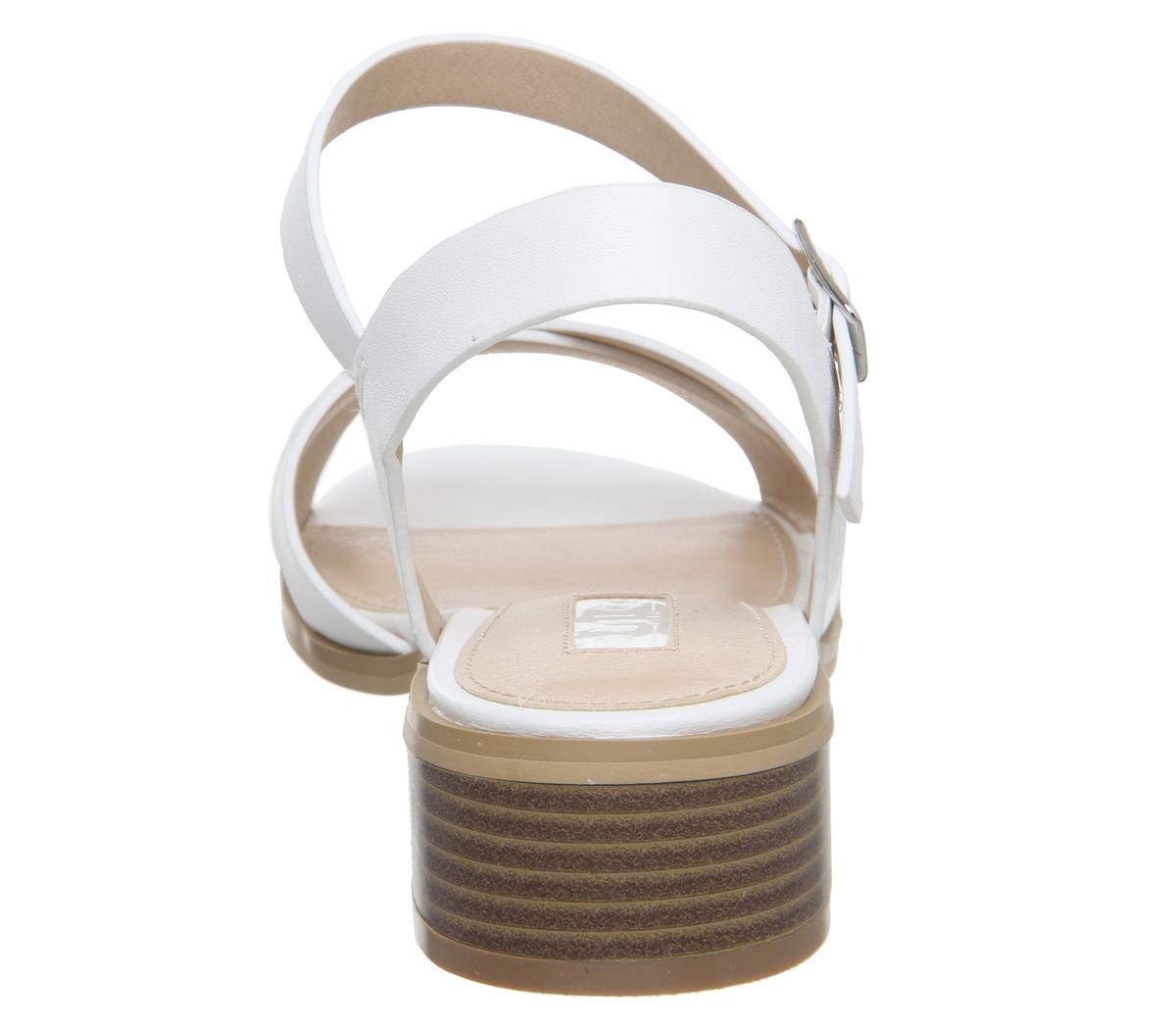 OFFICEMeasure Casual Mid SandalWhite
