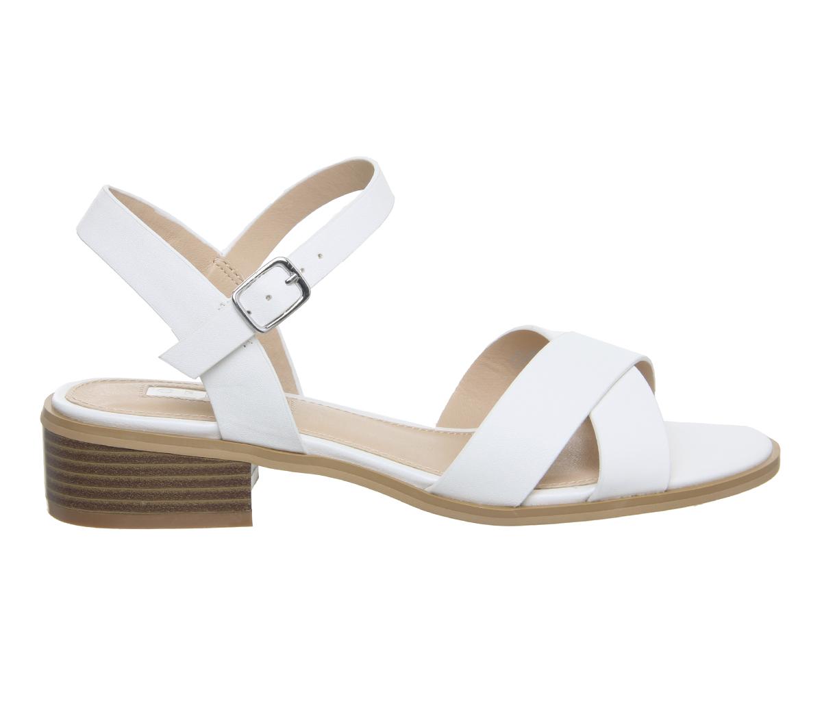 OFFICEMeasure Casual Mid SandalWhite