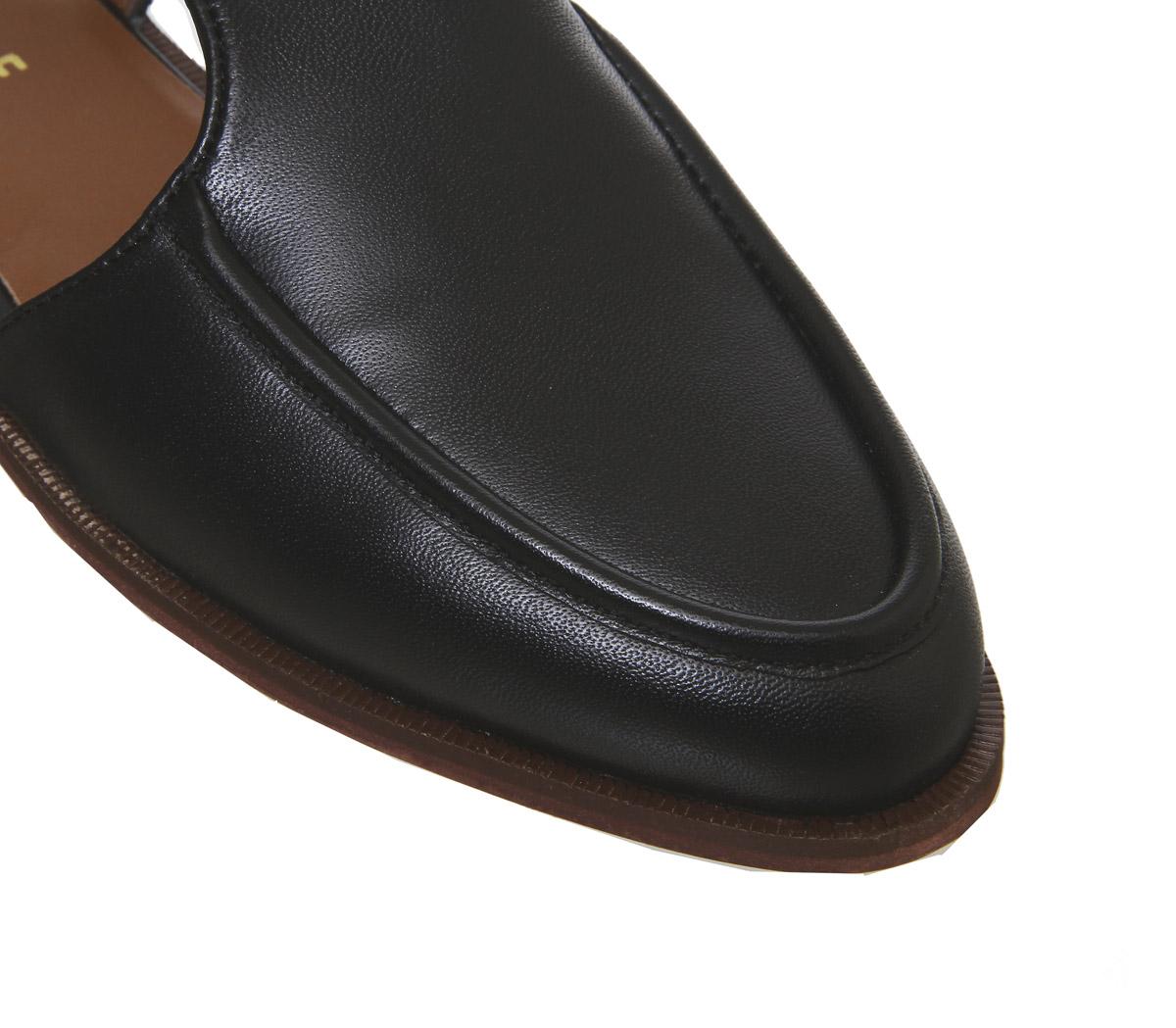 OFFICEFilter Cut Out LoaferBlack Leather