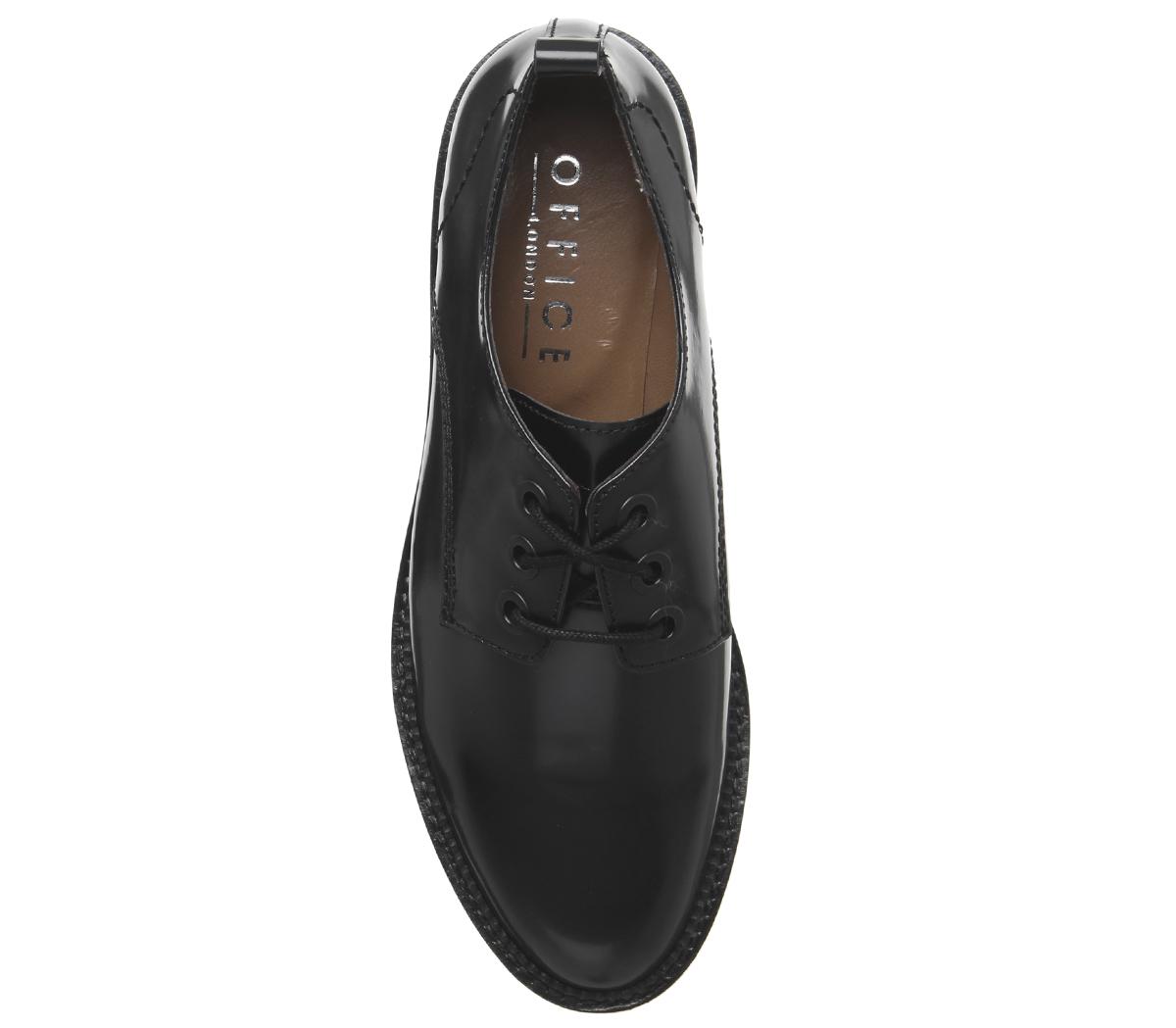 OFFICEMountain Chunky Lace UpBlack Box Leather