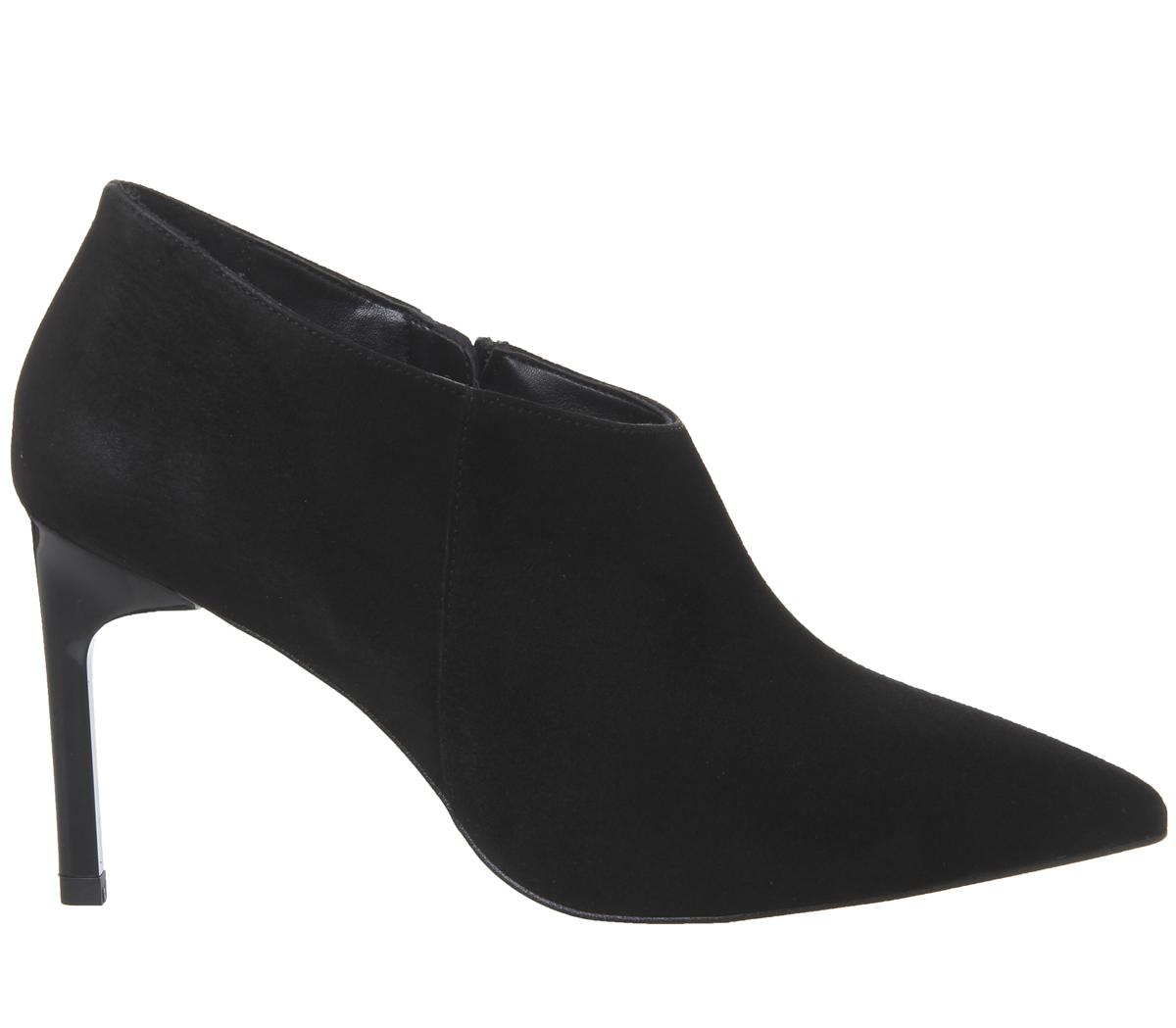 OFFICEMairead Sleek Heel ShoebootBlack Suede