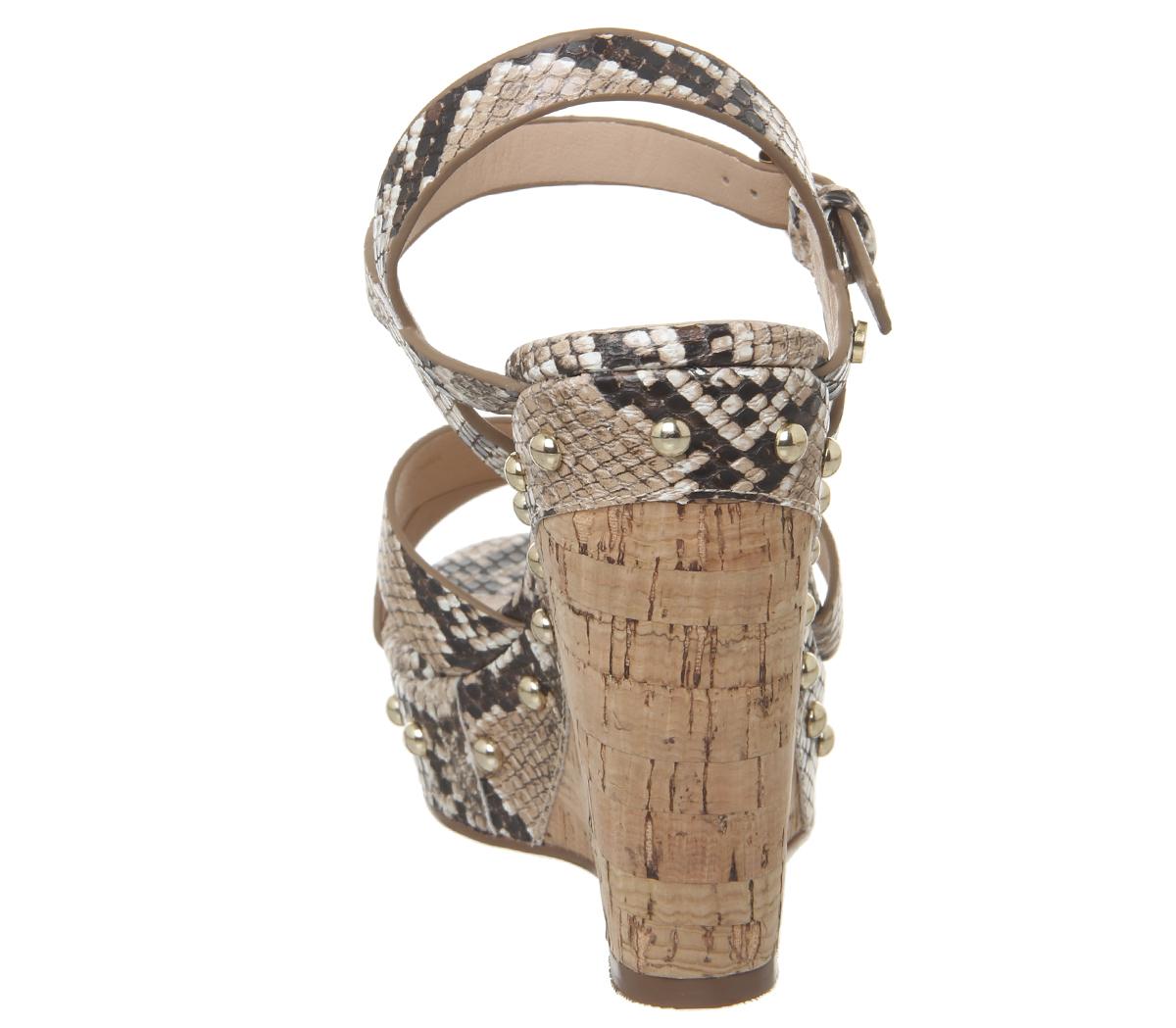 OFFICEHan Stud Cork WedgeNatural Snake
