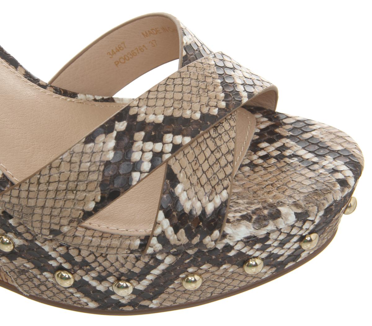 OFFICEHan Stud Cork WedgeNatural Snake