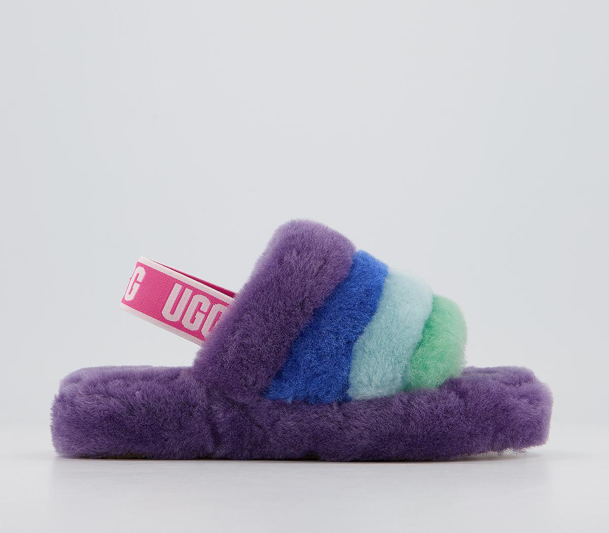 Rainbow ugg fluff online yeah