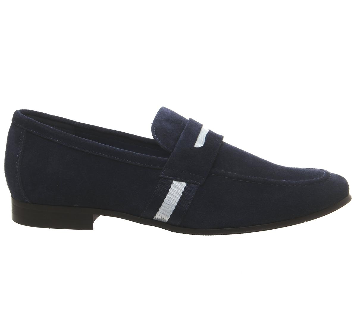 OFFICELemur Webbing LoaferNavy Suede