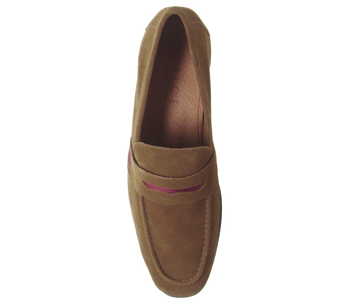 OFFICELemur Webbing LoaferRust Suede