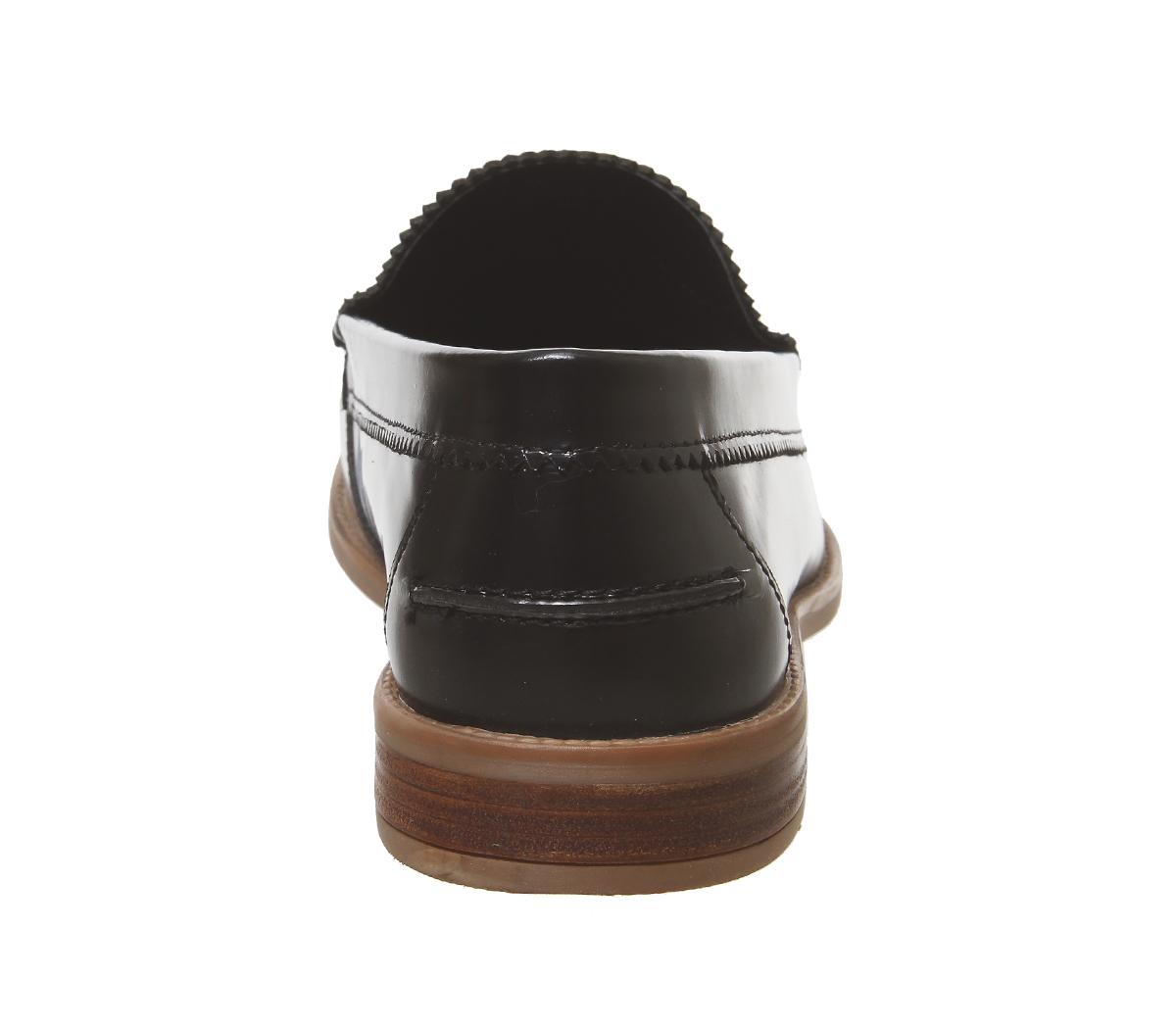 OFFICELiho Tassel LoaferBlack Hi Shine Leather