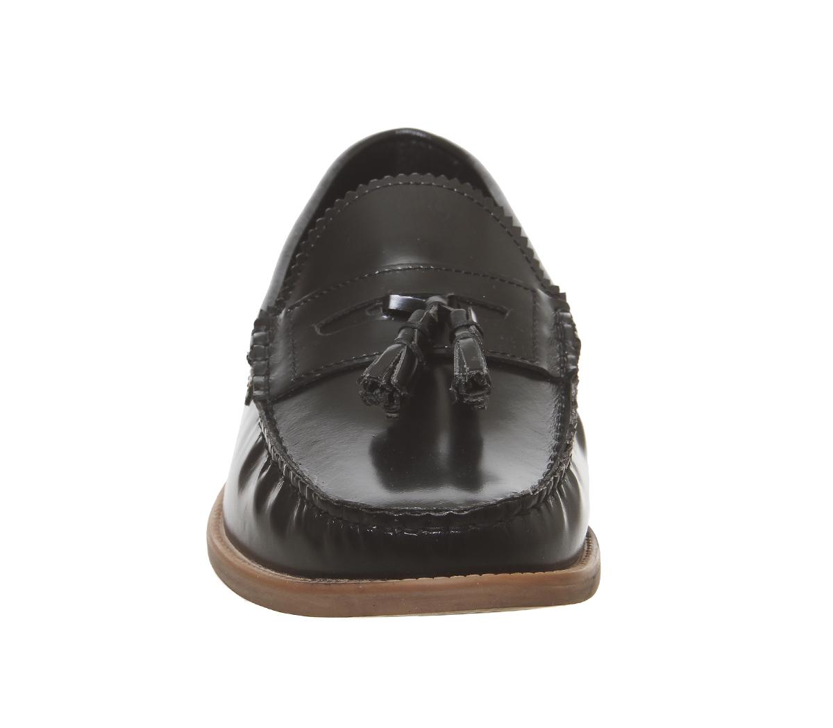 OFFICELiho Tassel LoaferBlack Hi Shine Leather