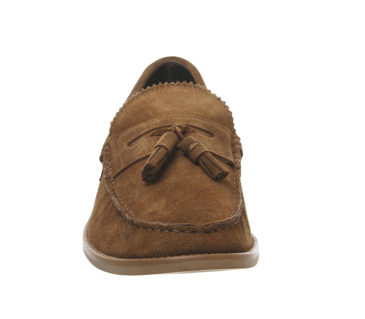 OFFICELiho Tassel LoaferRust Suede