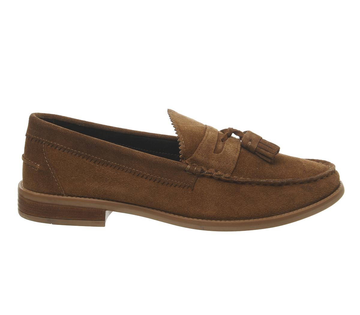 OFFICELiho Tassel LoaferRust Suede