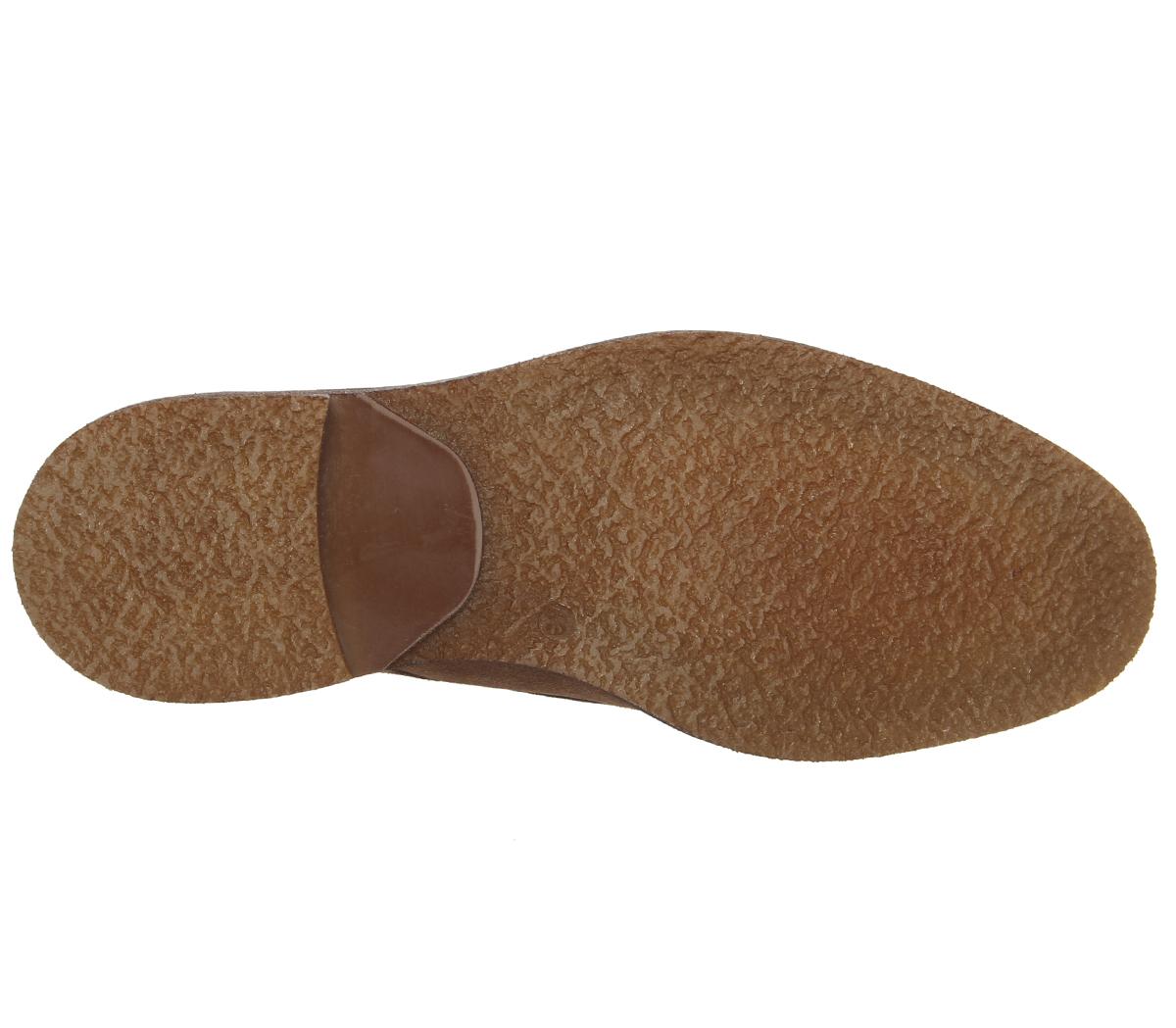 OFFICELocked DerbyRust Suede