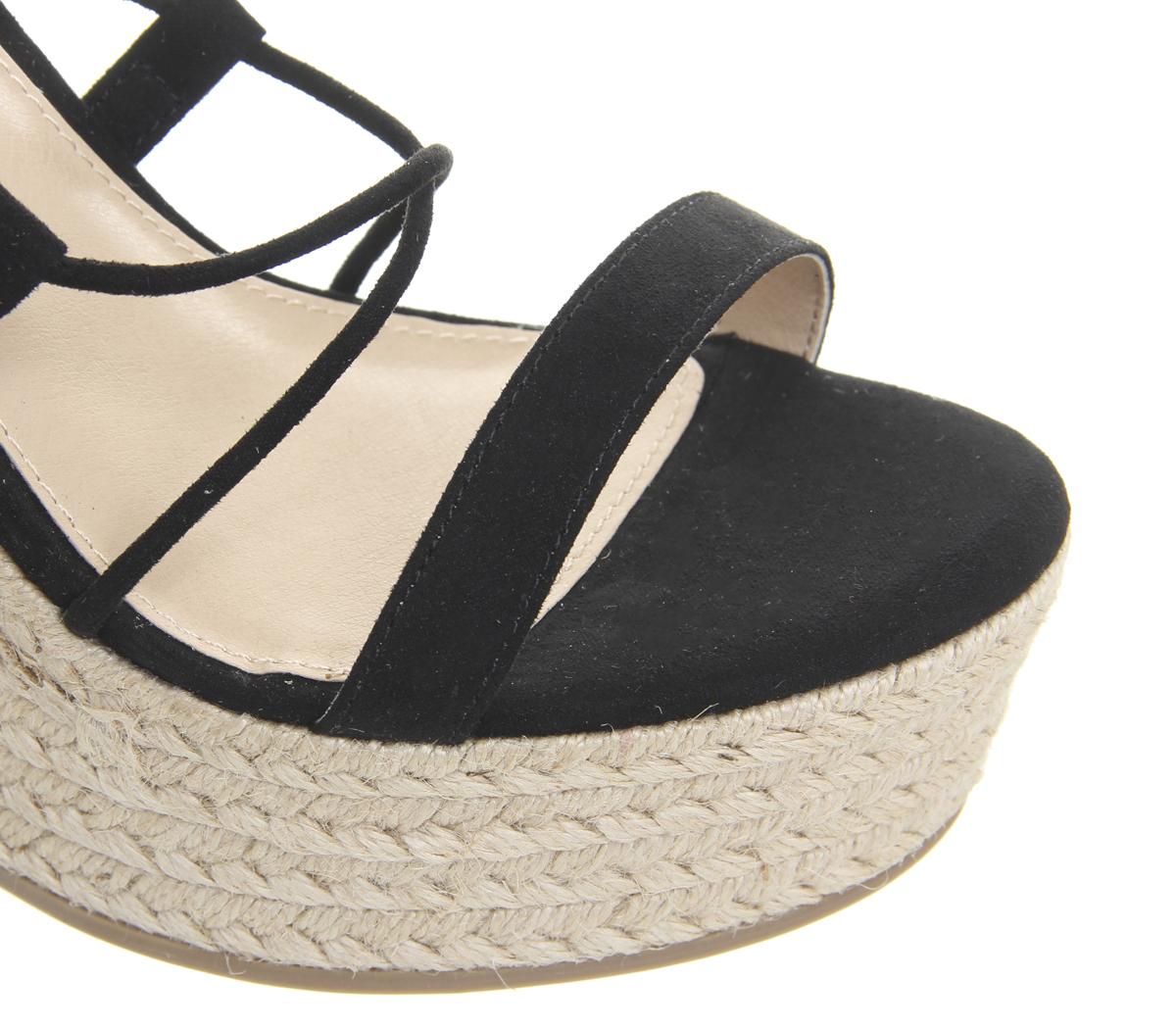 OFFICEHula Ghillie Chunky WedgeBlack