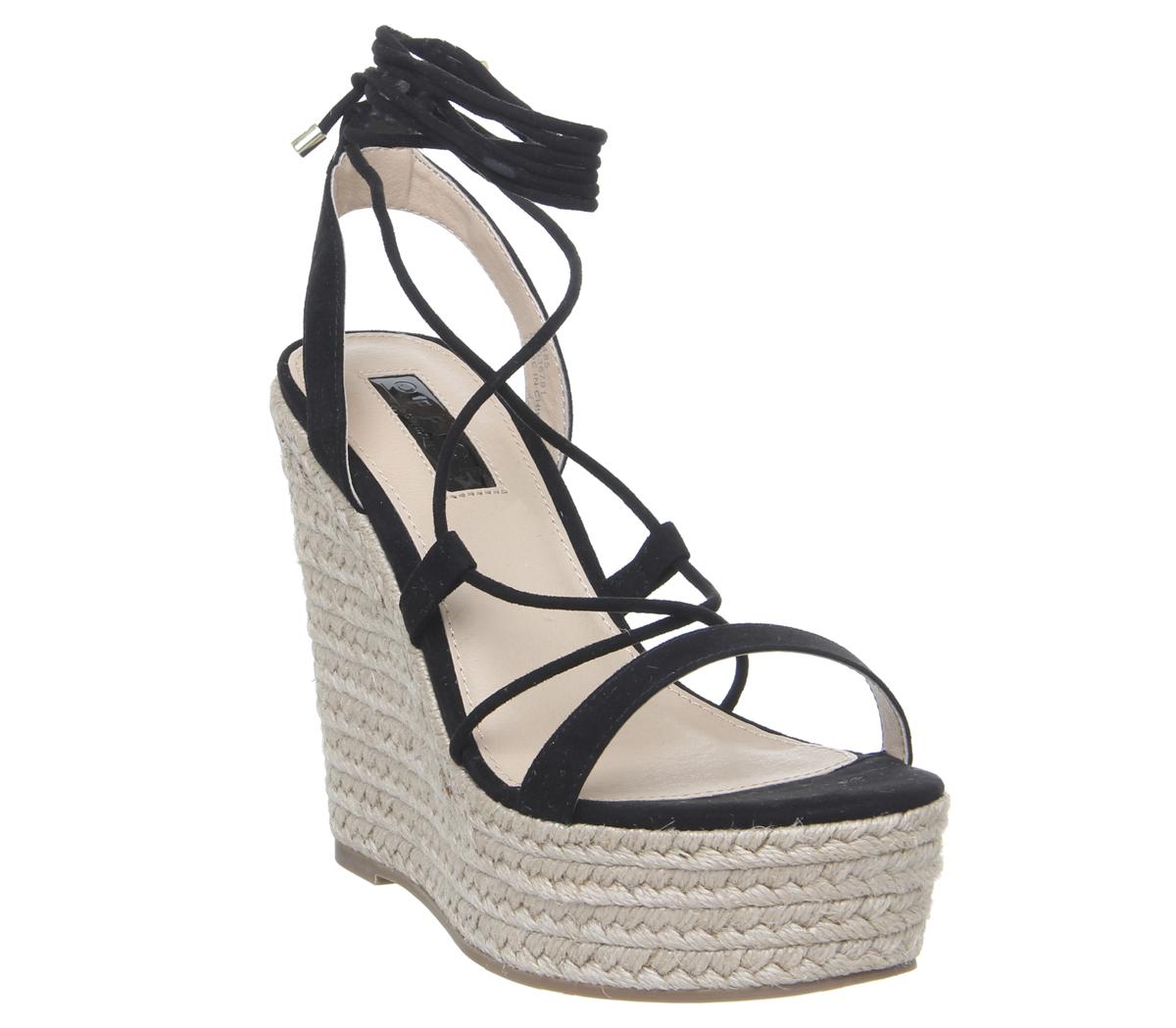 OFFICEHula Ghillie Chunky WedgeBlack