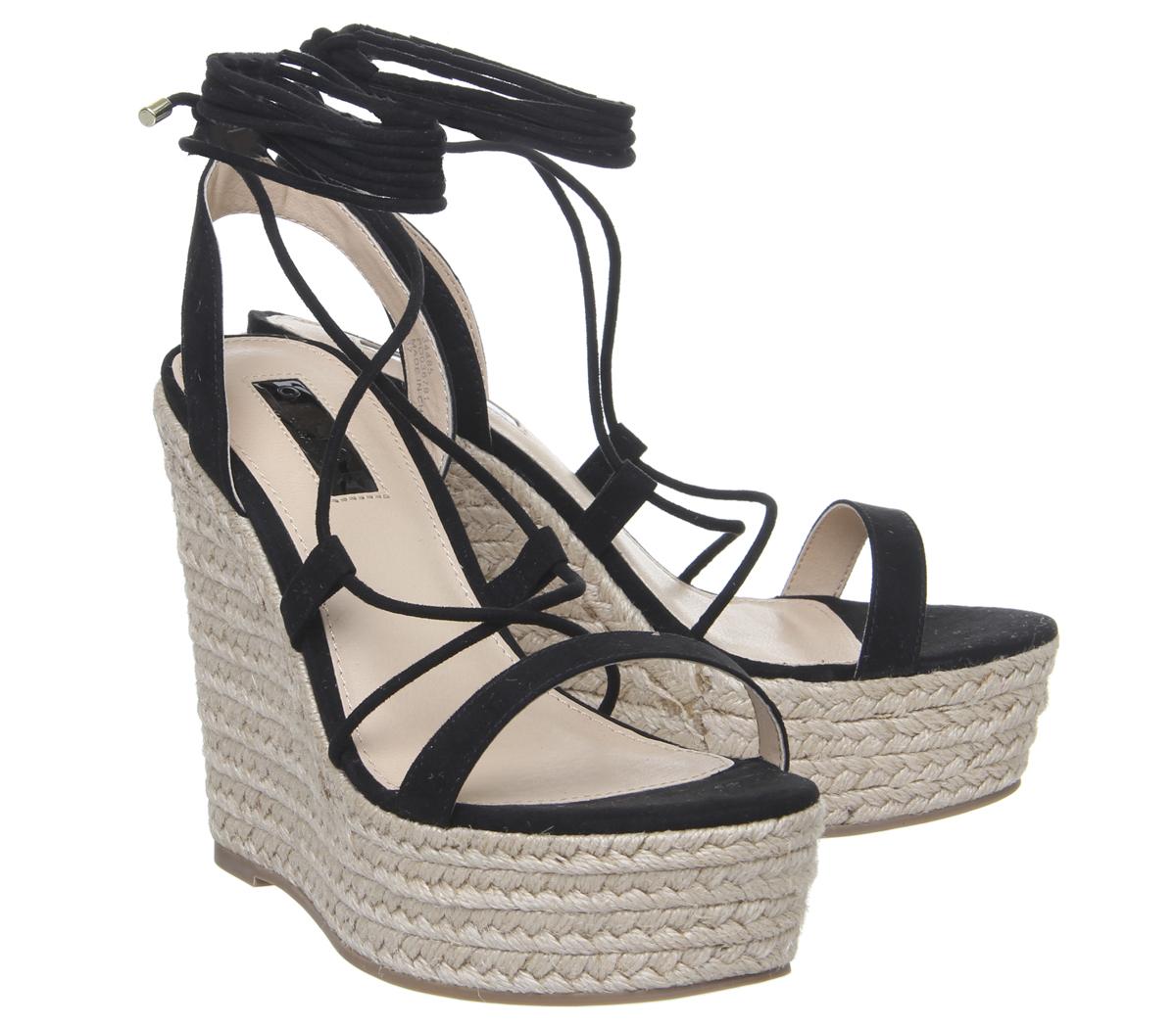 OFFICEHula Ghillie Chunky WedgeBlack
