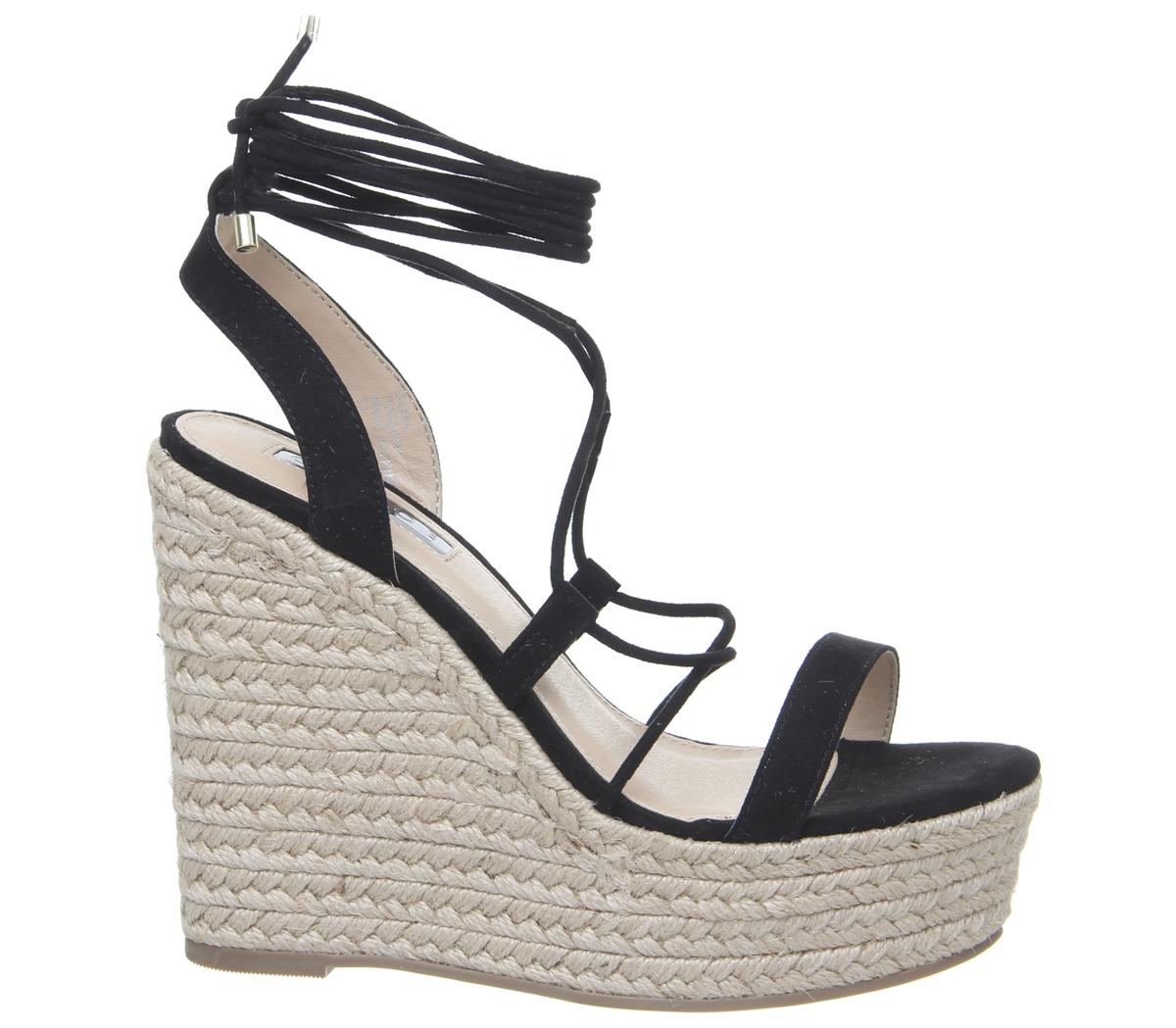 OFFICEHula Ghillie Chunky WedgeBlack