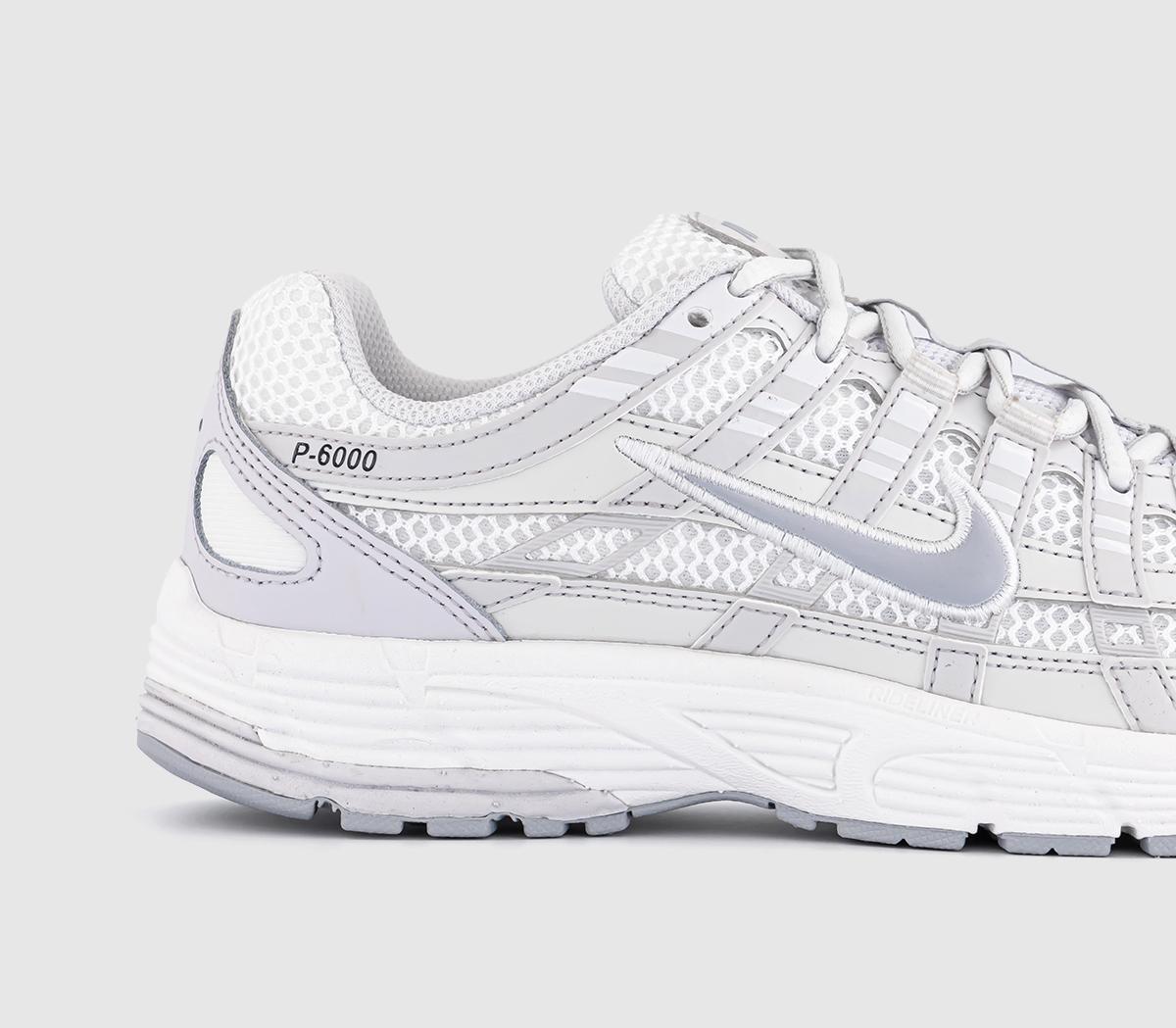 Nike P-6000 Trainers Nike P-6000 Trainers Summit White Wolf Grey Vast Grey